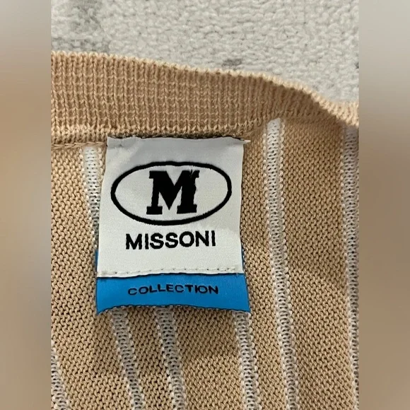 M Missoni Striped Cotton-Blend Maxi Dress size 38/ XS - Picture 9 of 16